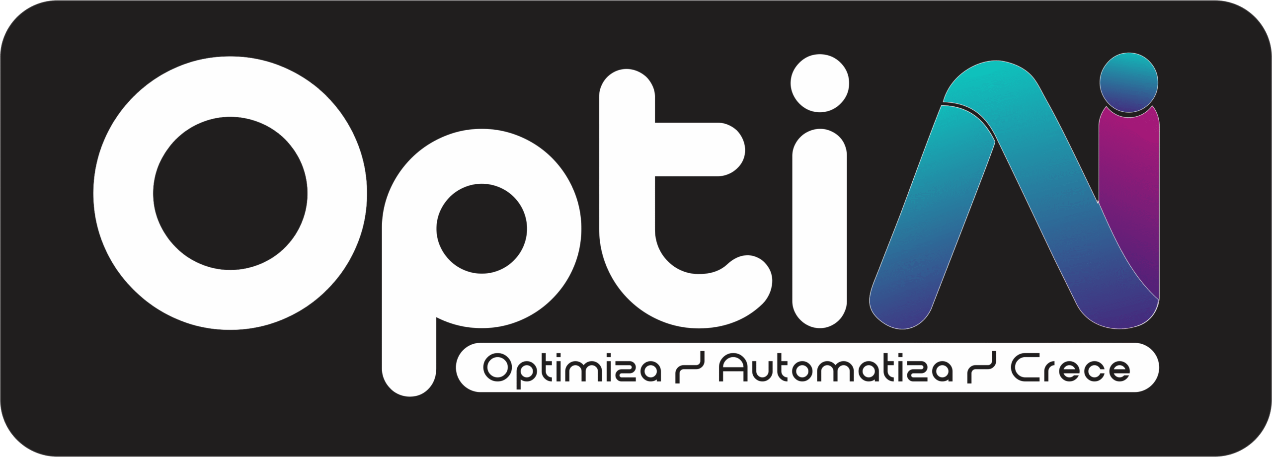 LOGO BLNCO ISOTIPO COLOR FONDO NEGRO